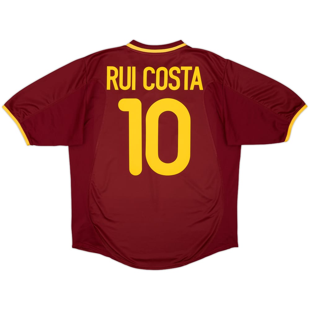 2000-02 Portugal Home Shirt Rui Costa #10 - 9/10 - (M)