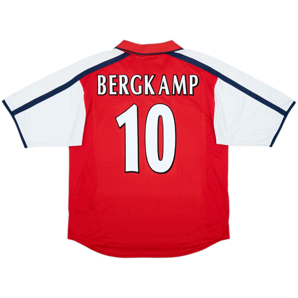 2000-02 Arsenal Home Shirt Bergkamp #10 - 6/10 - (L)