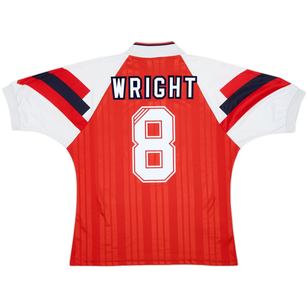 1992-94 Arsenal Home Shirt Wright #8 - 6/10 - (M/L)