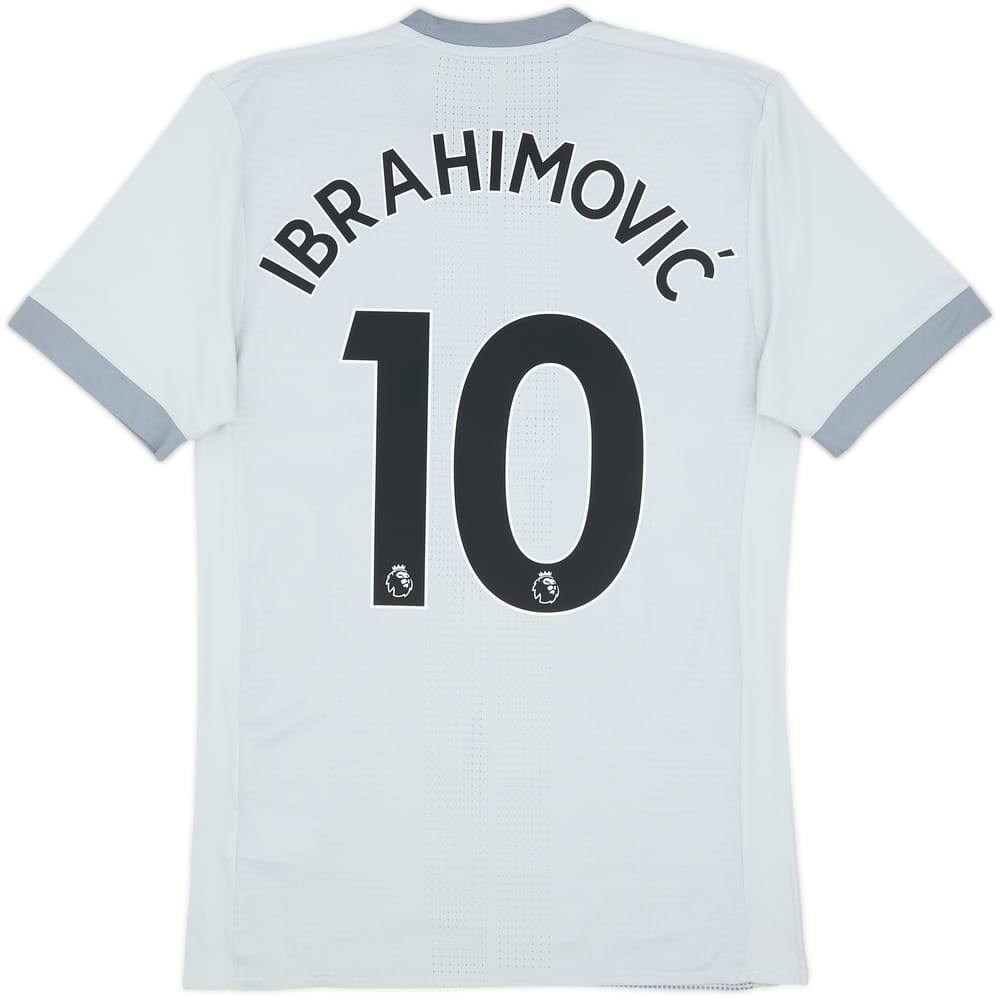 2017-18 Manchester United Player Issue Third Shirt Ibrahimovic #10 - 9/10 - (S)