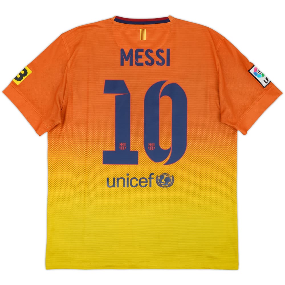 2012-13 Barcelona Away Shirt Messi #10 - 5/10 - (L)