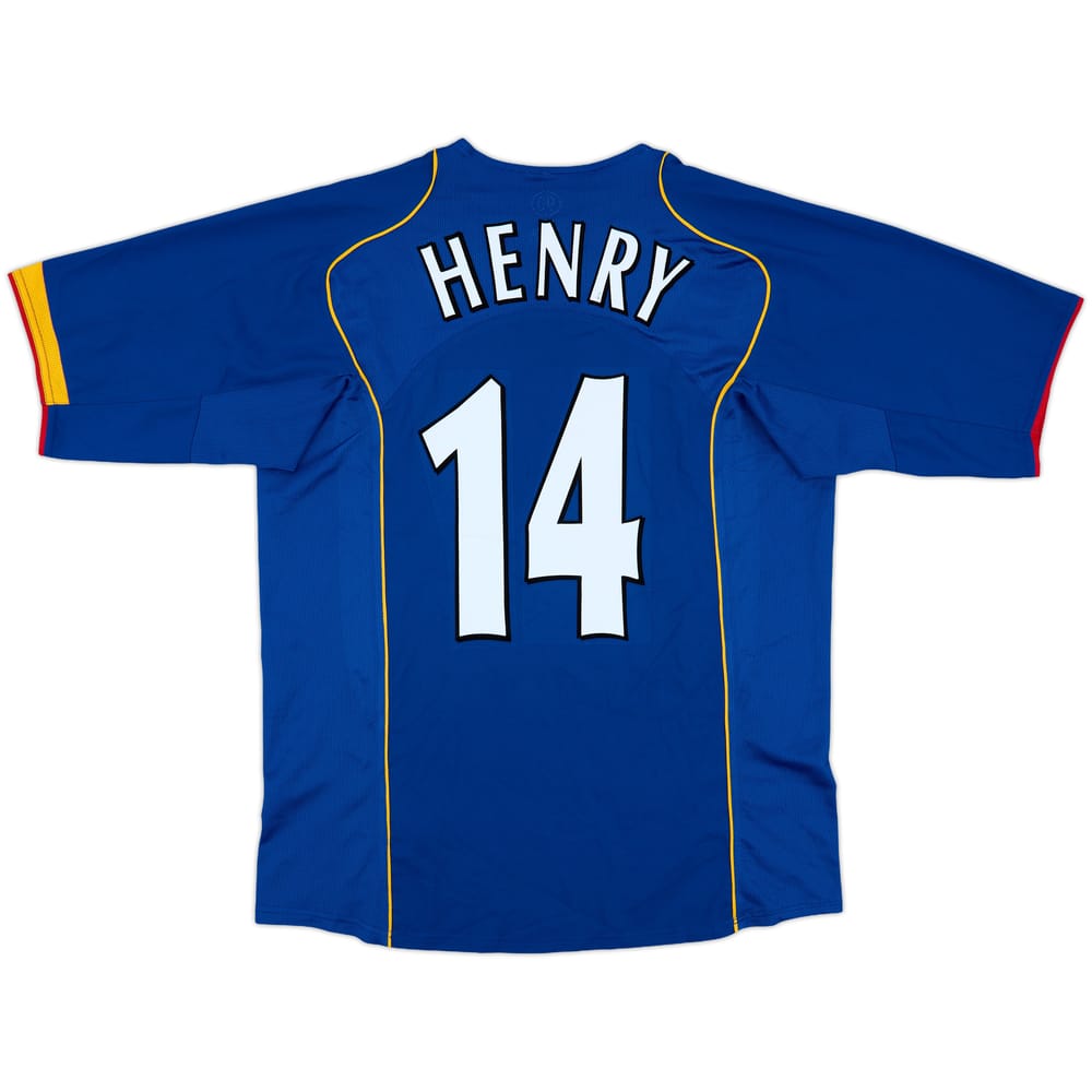 2004-06 Arsenal Away Shirt Henry #14 - 8/10 - (L)