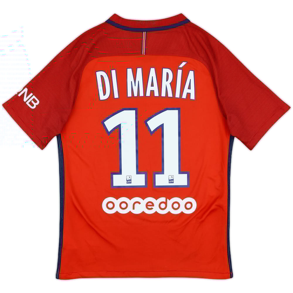 2016-17 Paris Saint-Germain Away Shirt Di Maria #11 - 6/10 - (S)