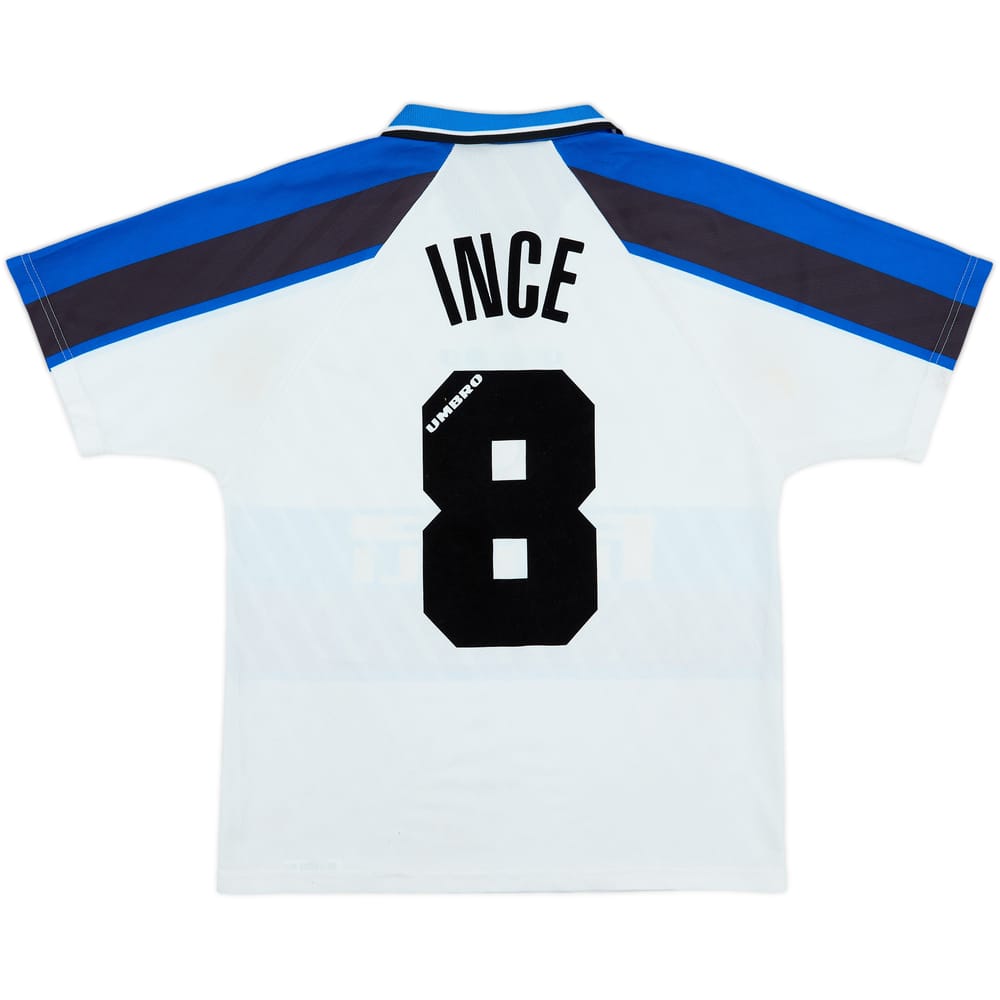 1996-97 Inter Milan Away Shirt Ince #8 - 6/10 - (M)