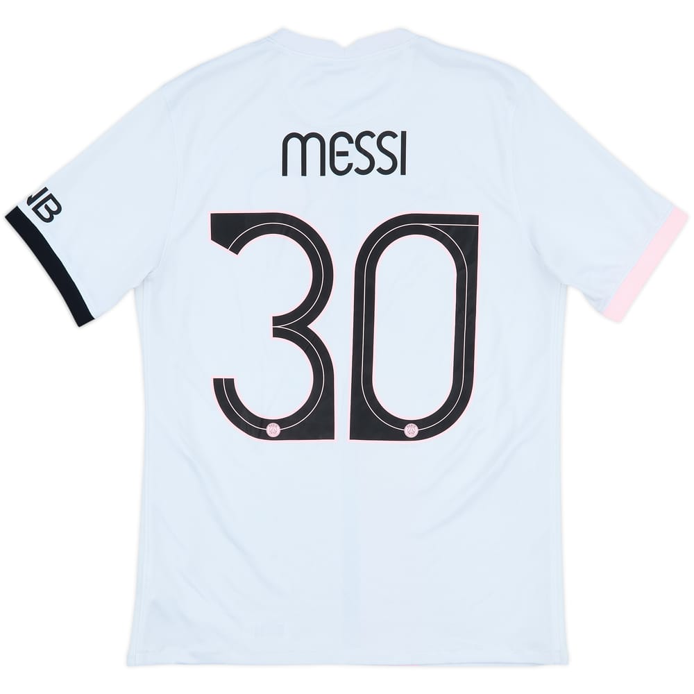 2021-22 Paris Saint-Germain Away Shirt Messi #30 - 6/10 - (M)