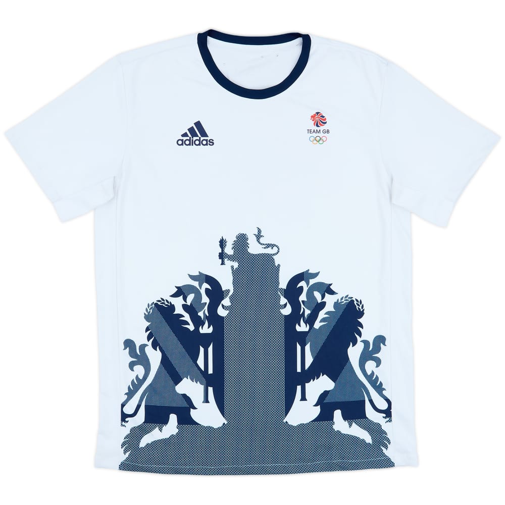2016 Team GB adidas Training Shirt - 7/10 - (L)