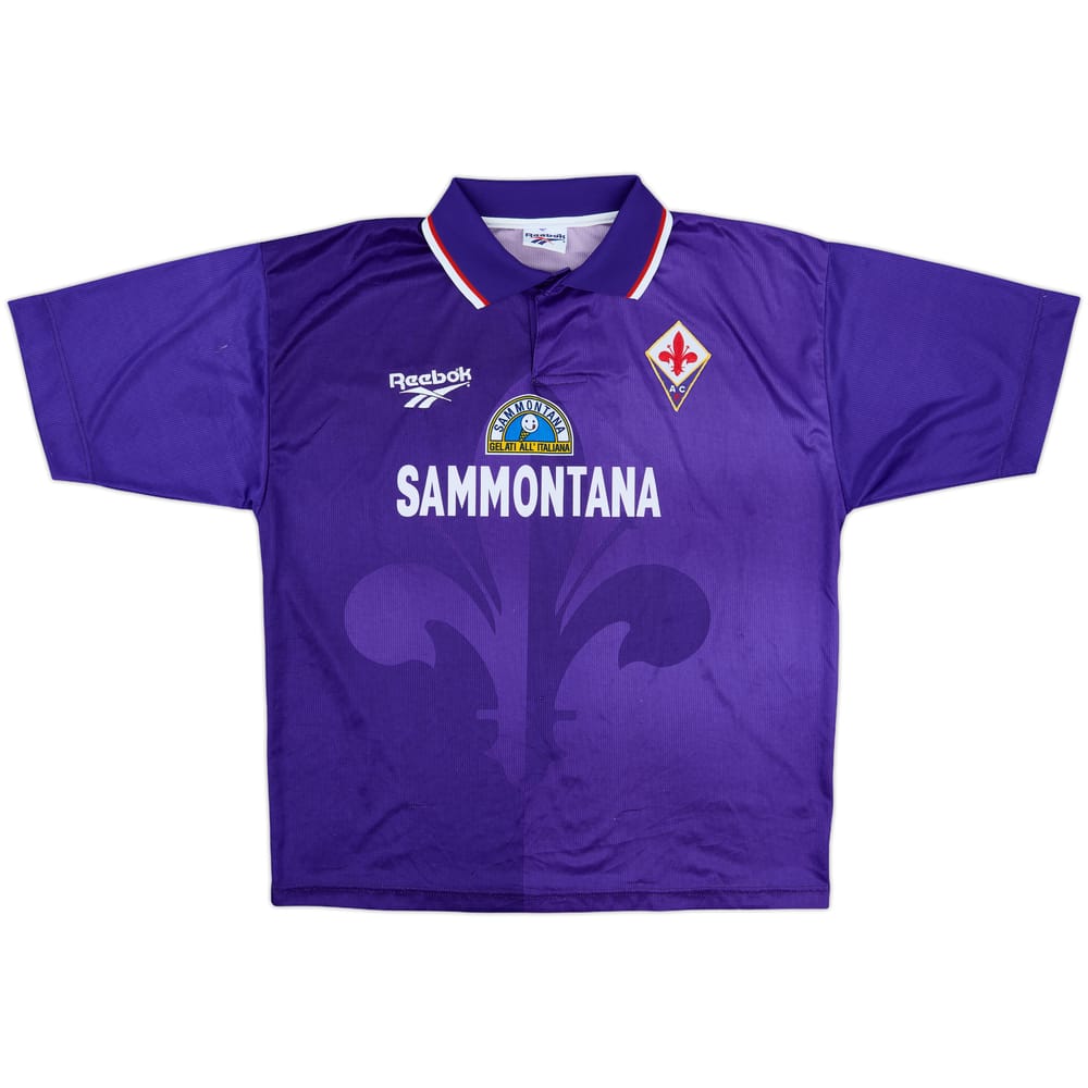1995-96 Fiorentina Home Shirt - 6/10 - (L)