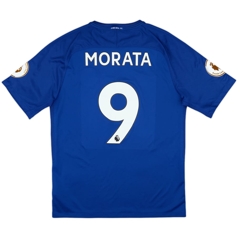 2017-18 Chelsea Home Shirt Morata #9 - 9/10 - (M)