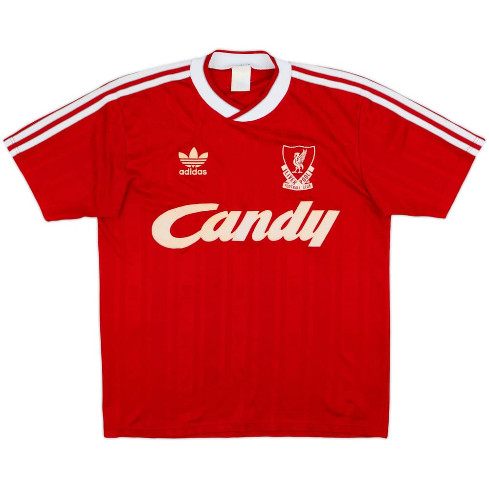 1988-89 Liverpool Home Shirt - 7/10 - (L)