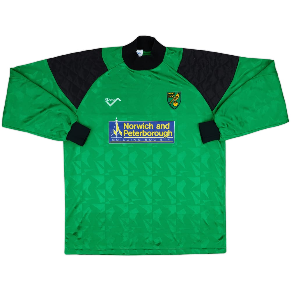 1992-94 Norwich GK Shirt - 9/10 - (XL)