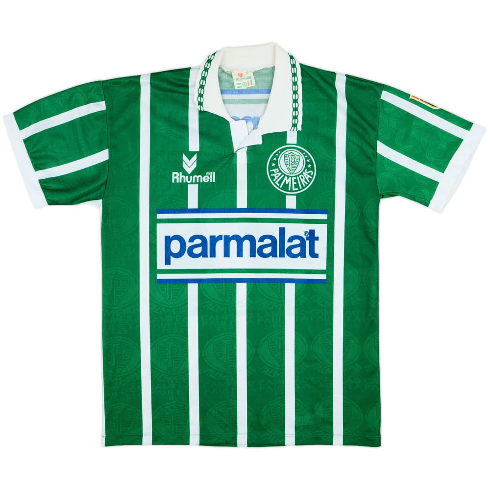 1993-94 Palmeiras Home Shirt #7 - 8/10 - (XL)