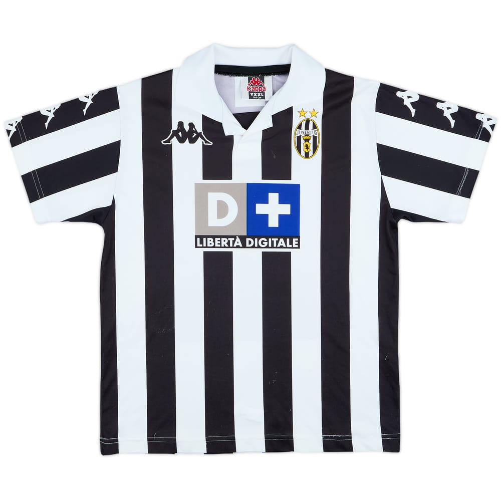 1999-00 Juventus Basic Home Shirt - 6/10 - (XXL.Boys)