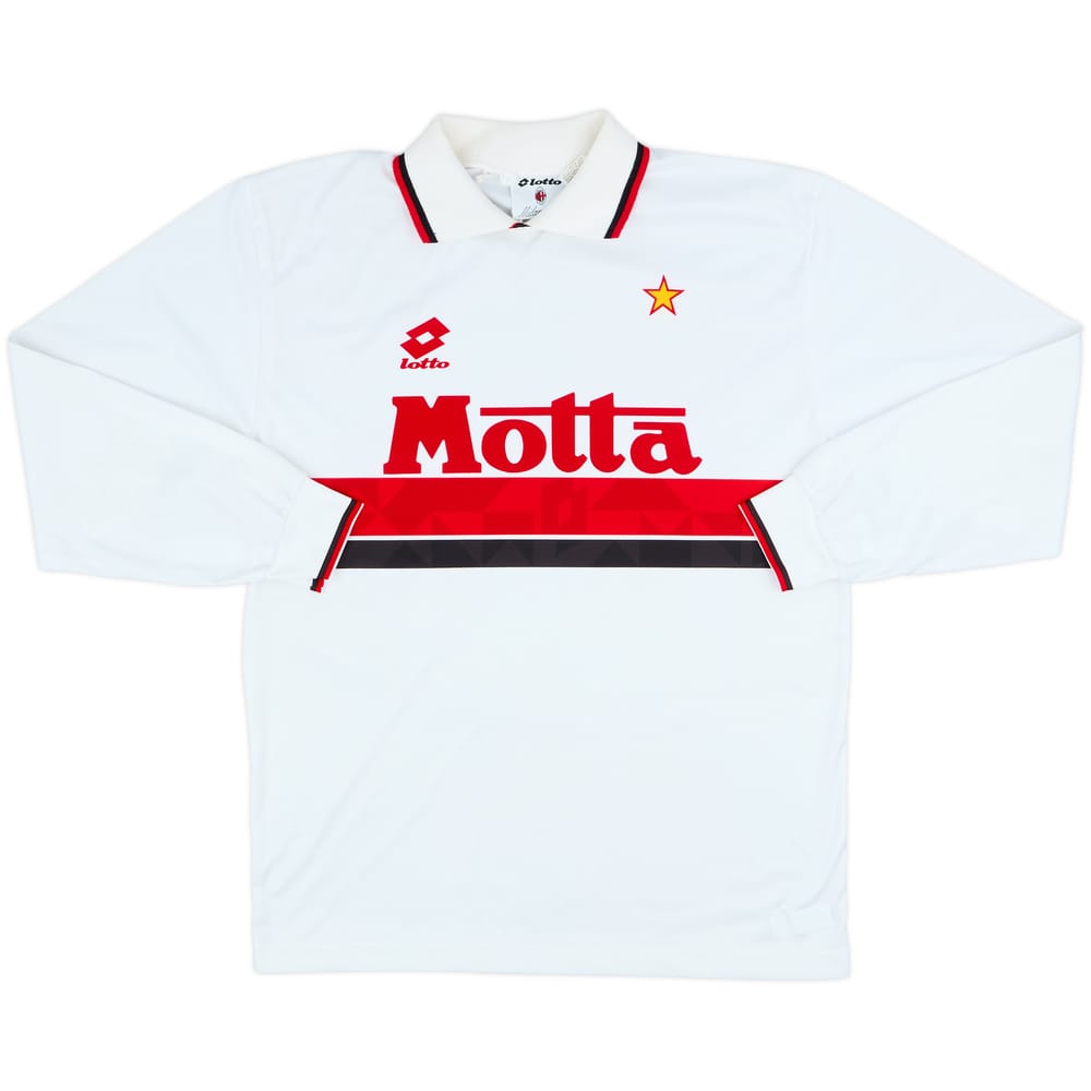 1993-94 AC Milan Away L/S Shirt - 6/10 - (S)