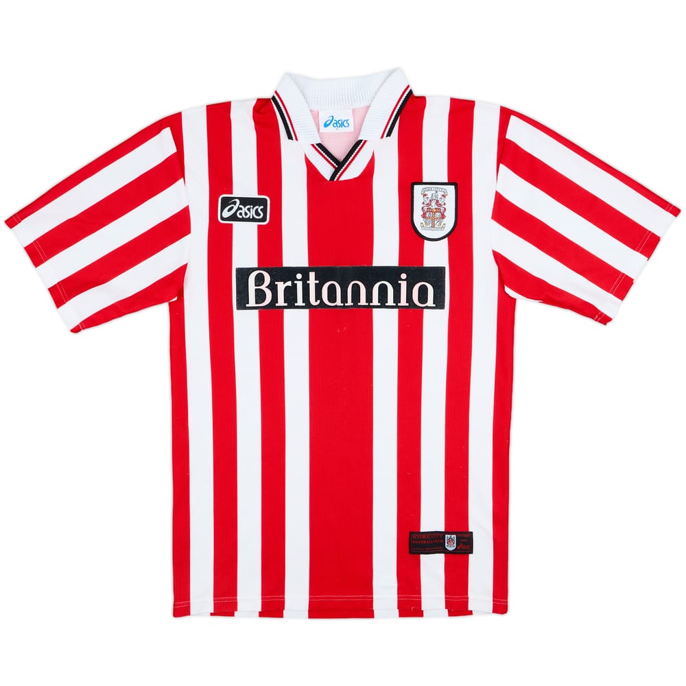 1997-98 Stoke City Home Shirt - 8/10 - (M)