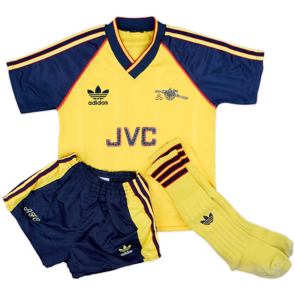 1988-91 Arsenal Away Full Kit - 5/10 - (M.Boys)