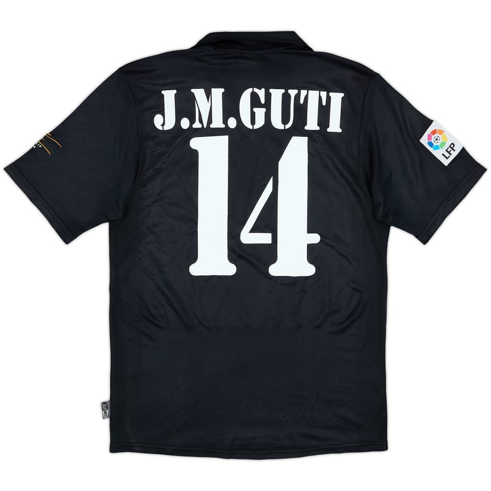 2001 Real Madrid Away Shirt J.M.Guti #14 - 6/10 - (S)