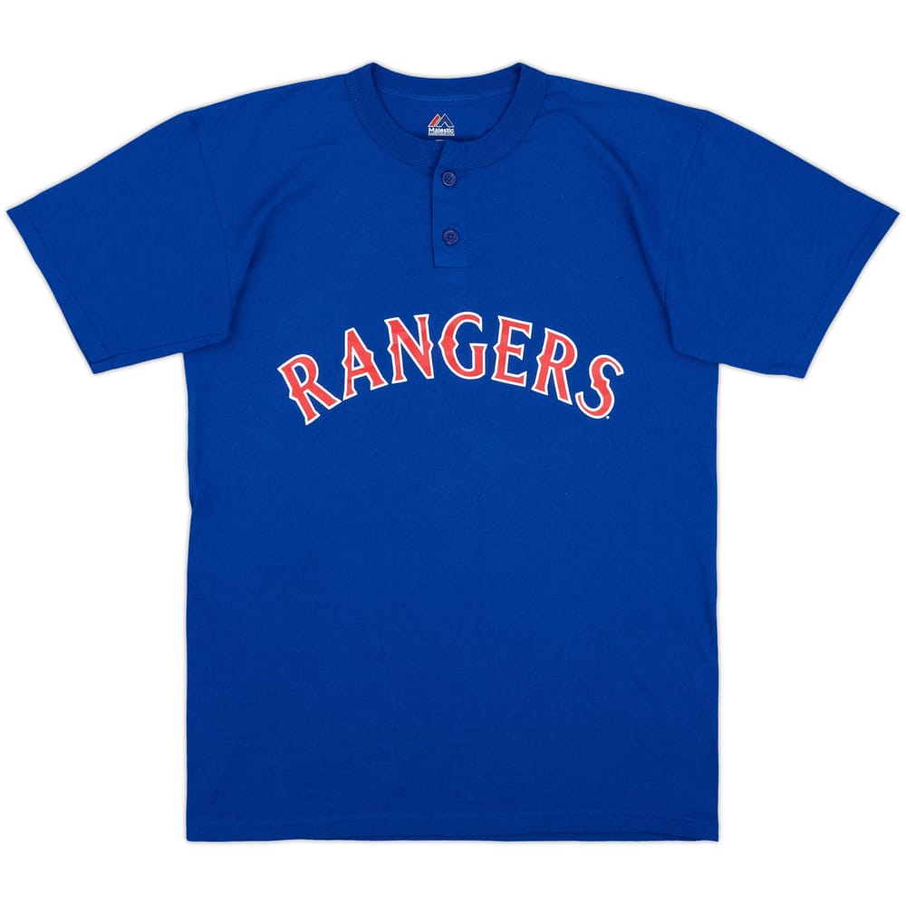 2014 Texas Rangers #8 Majestic Tee - 9/10 - (M)
