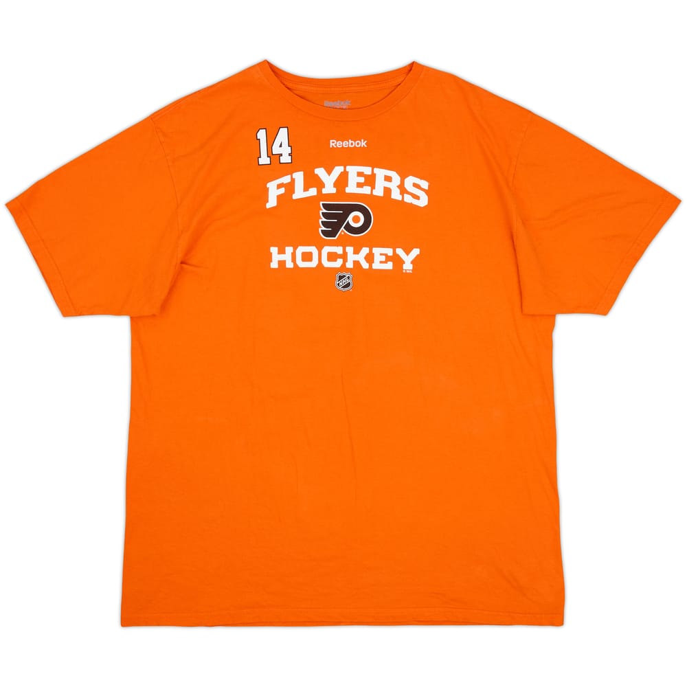 2011-12 Philadelphia Flyers Couturier #14 Reebok Tee - 8/10 - (XL)
