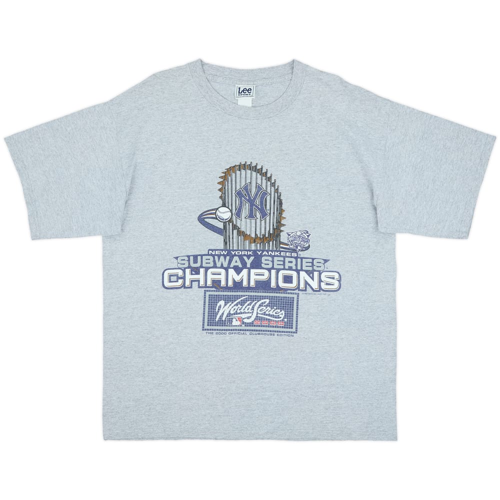 2000 New York Yankees Subway Series Champions Lee Sport Tee - 8/10 - (L)