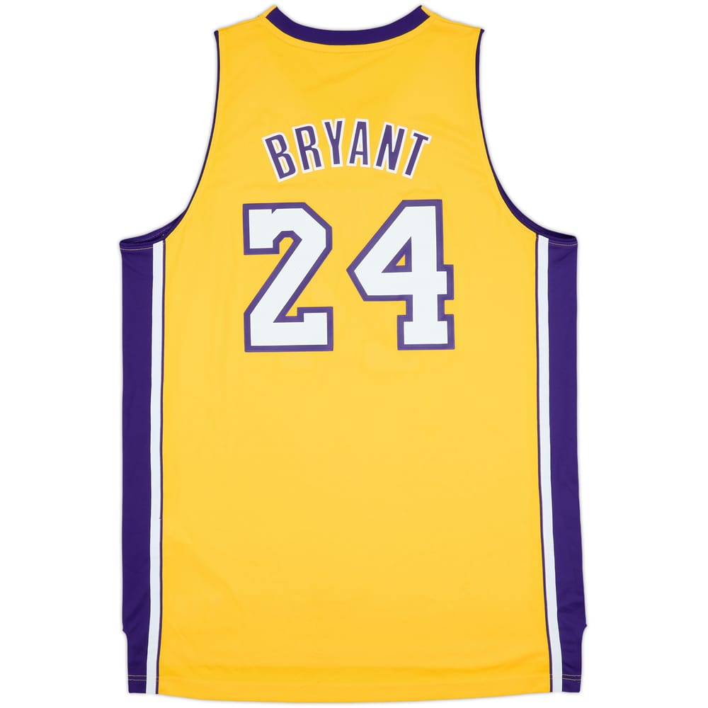 2010-14 LA Lakers Bryant #24 adidas Swingman Home Jersey - 8/10 - (XL)