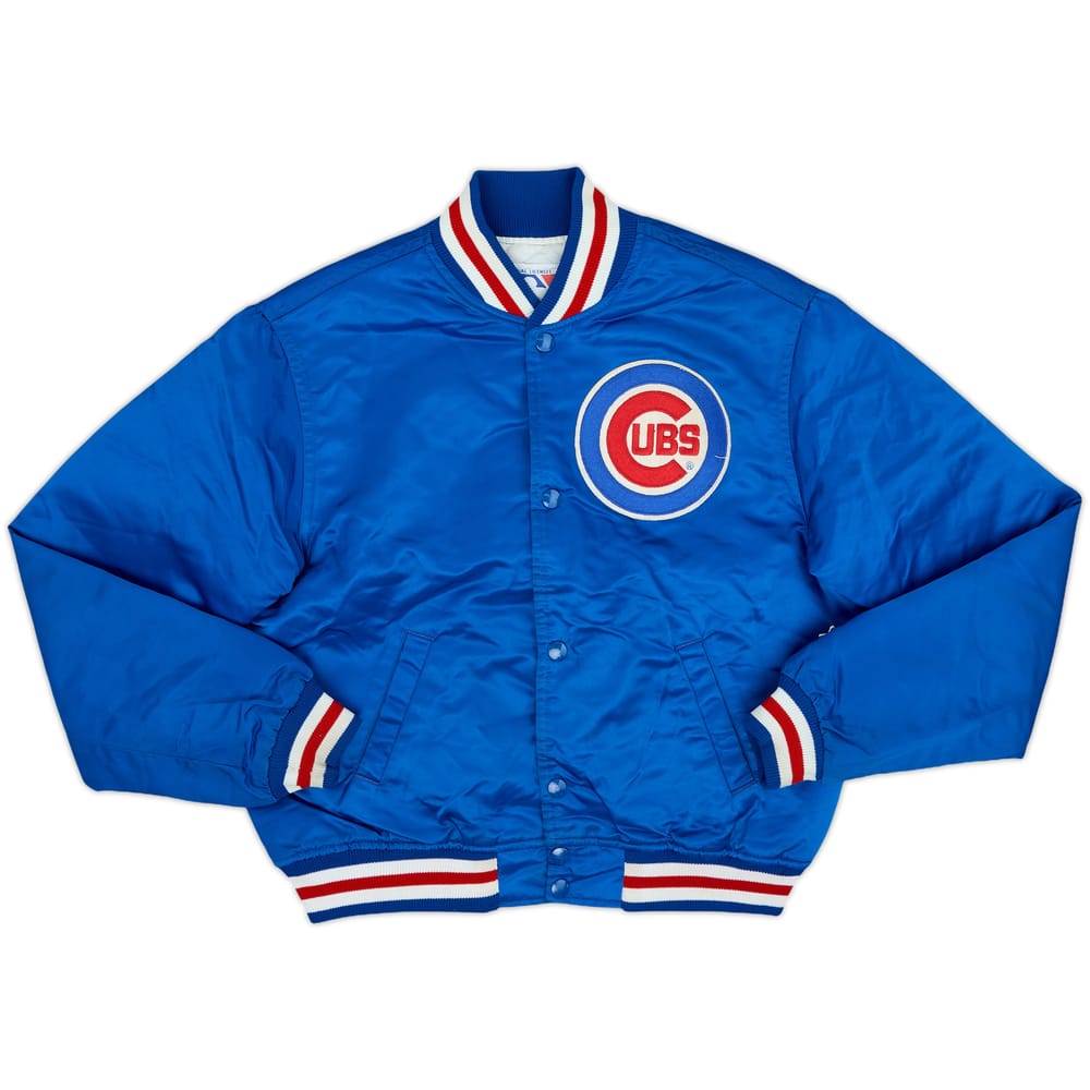 1980s Chicago Cubs Starter Satin Varsity Jacket - 8/10 - (L.Boys)