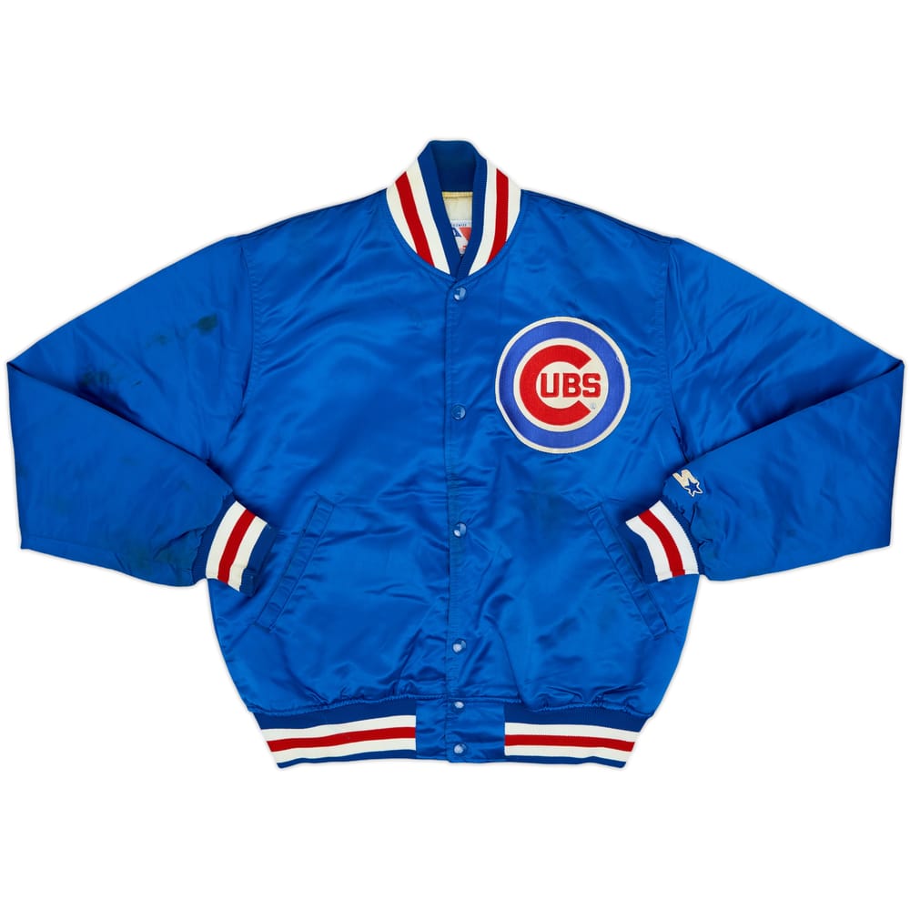 1980s Chicago Cubs Starter Satin Varsity Jacket - 6/10 - (M)