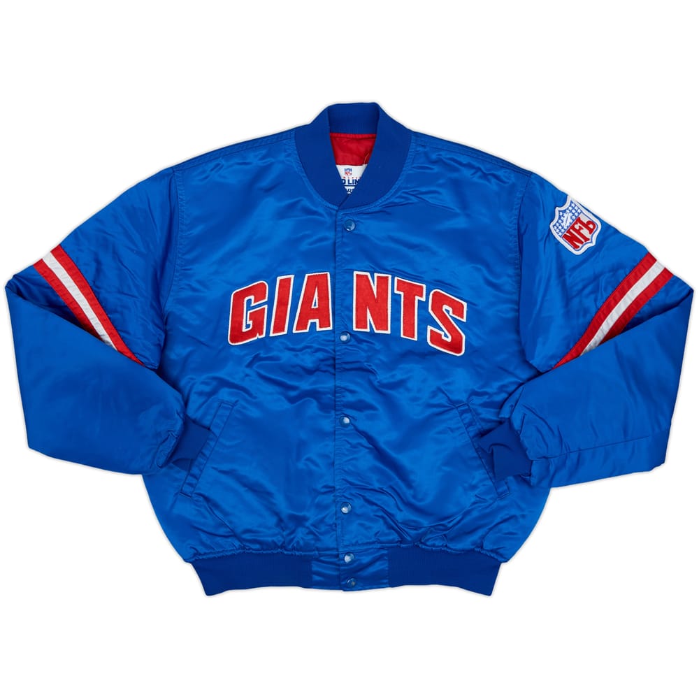 1980s New York Giants Starter Satin Varsity Jacket - 8/10 - (L)