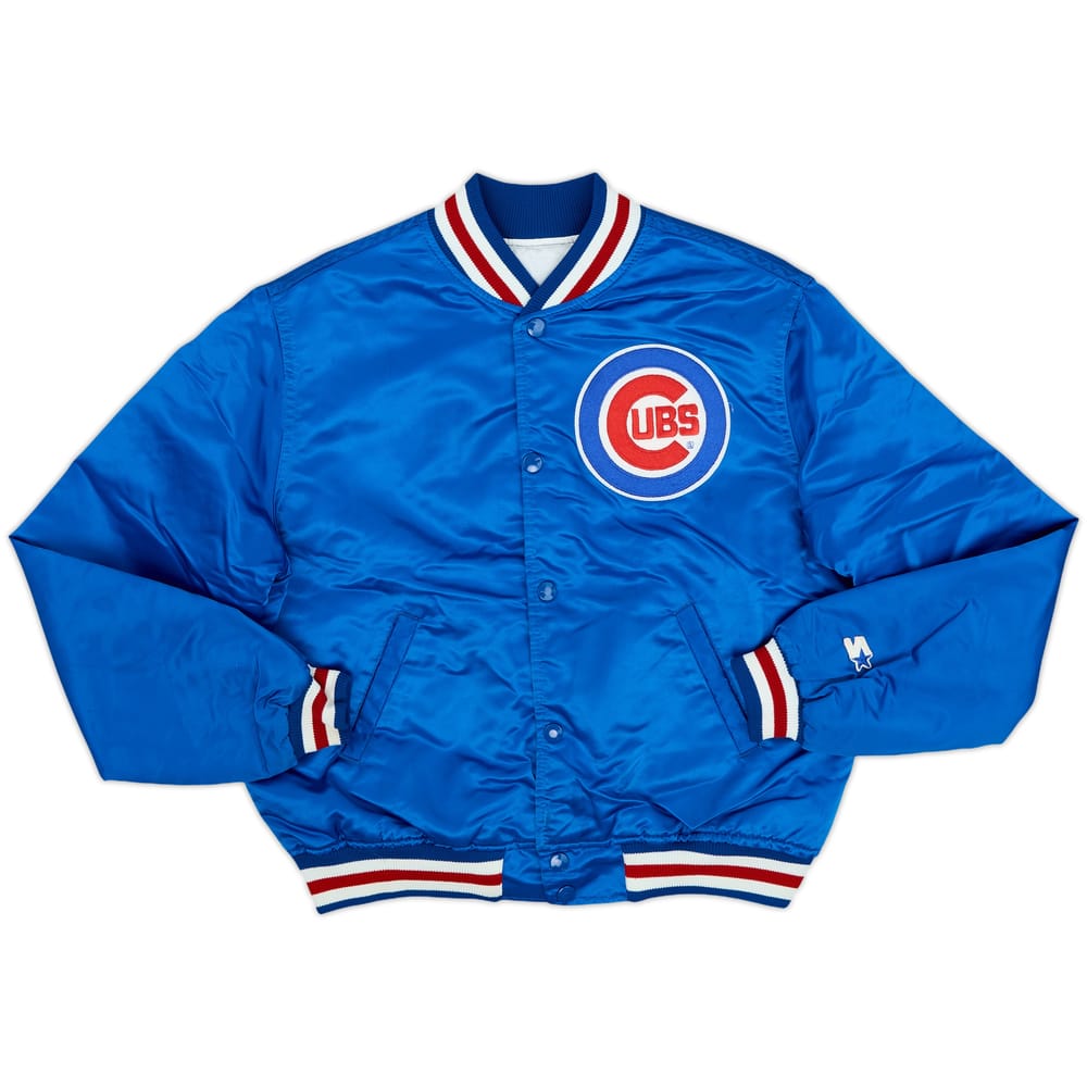 1980s Chicago Cubs Starter Satin Varsity Jacket - 9/10 - (L.Boys)