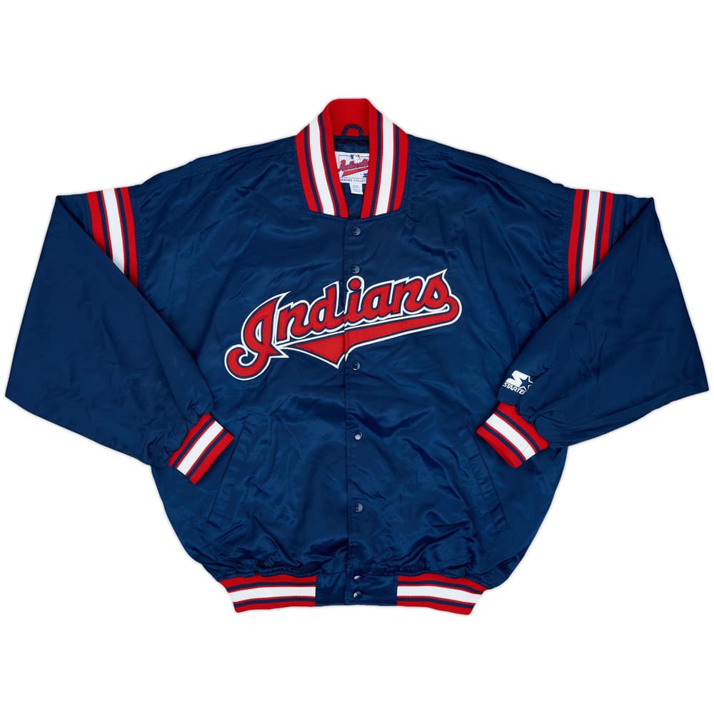 1990s Cleveland Indians Starter Satin Jacket - 9/10 - (XXL)
