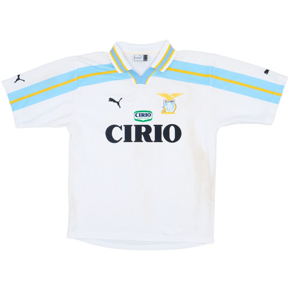 1999-00 Lazio Centenary Basic Home Shirt - 5/10 - (XL.Boys)