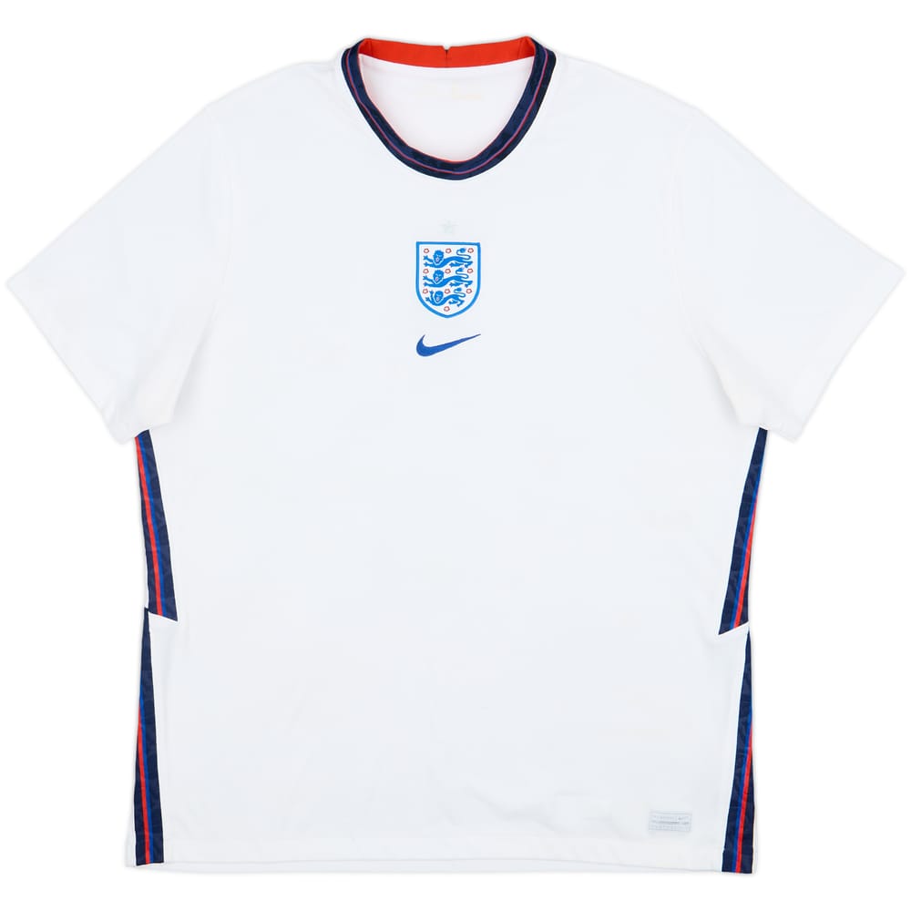 2020-22 England Home Shirt - 5/10 - (XL)