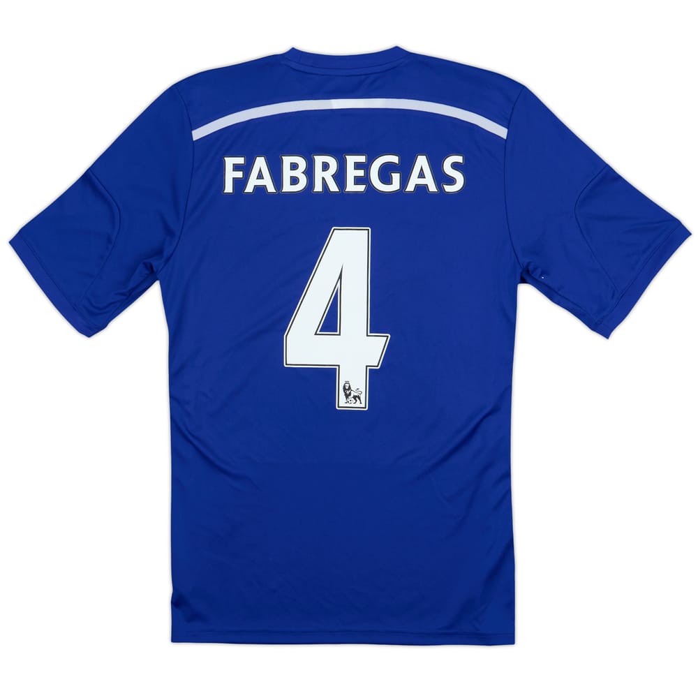 2014-15 Chelsea Home Shirt Fabregas #4 (S)