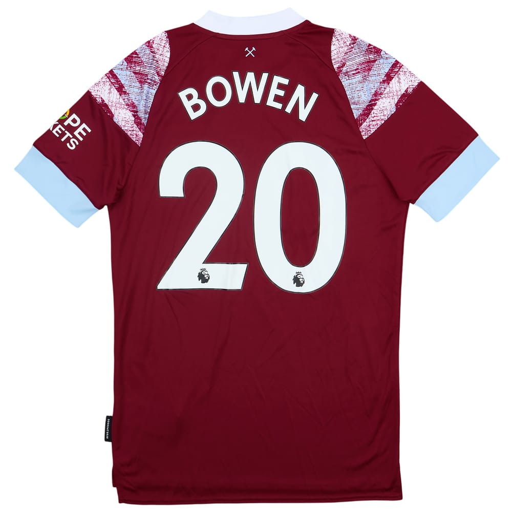 2022-23 West Ham Home Shirt Bowen #20 - 9/10 - (S)