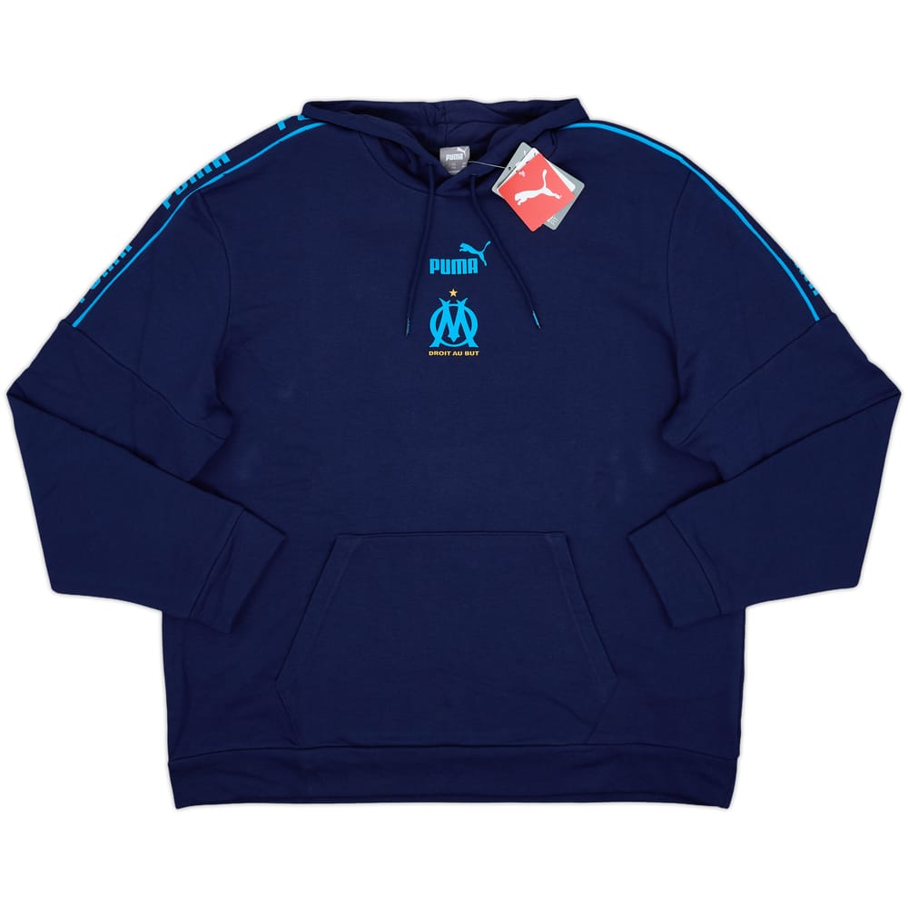 2020-21 Marseille Puma Hooded Sweat Top (XXL)