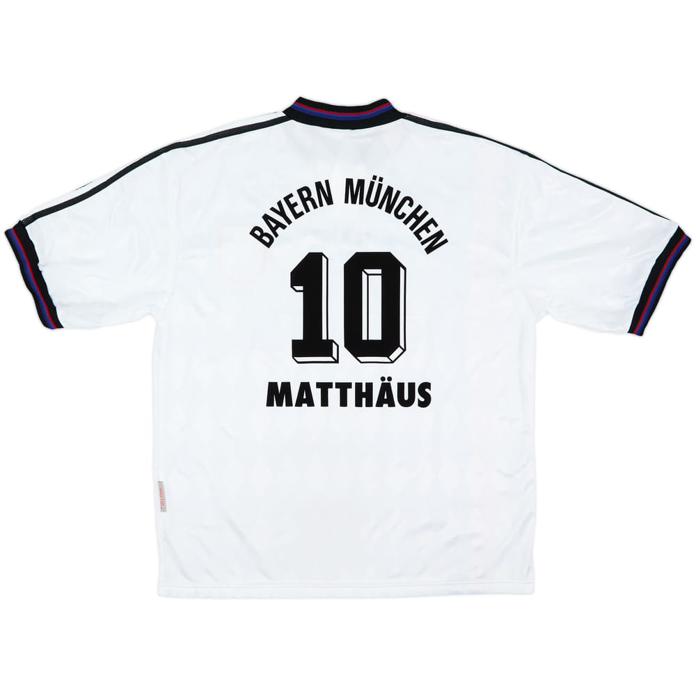 1996-98 Bayern Munich Away Shirt Matthaus #10 (XL)