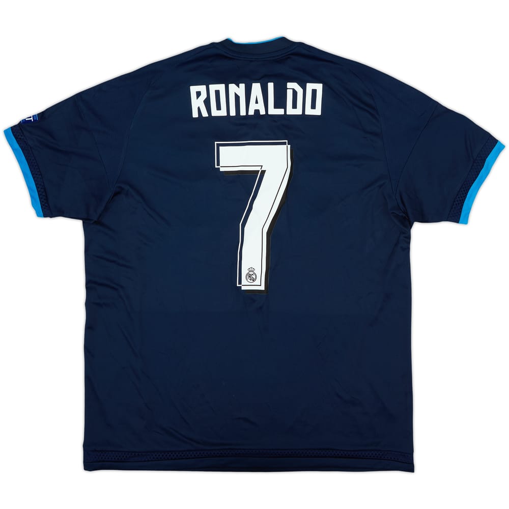 Camiseta de la tercera equipación del Real Madrid 2015-16 Ronaldo #7 (L)