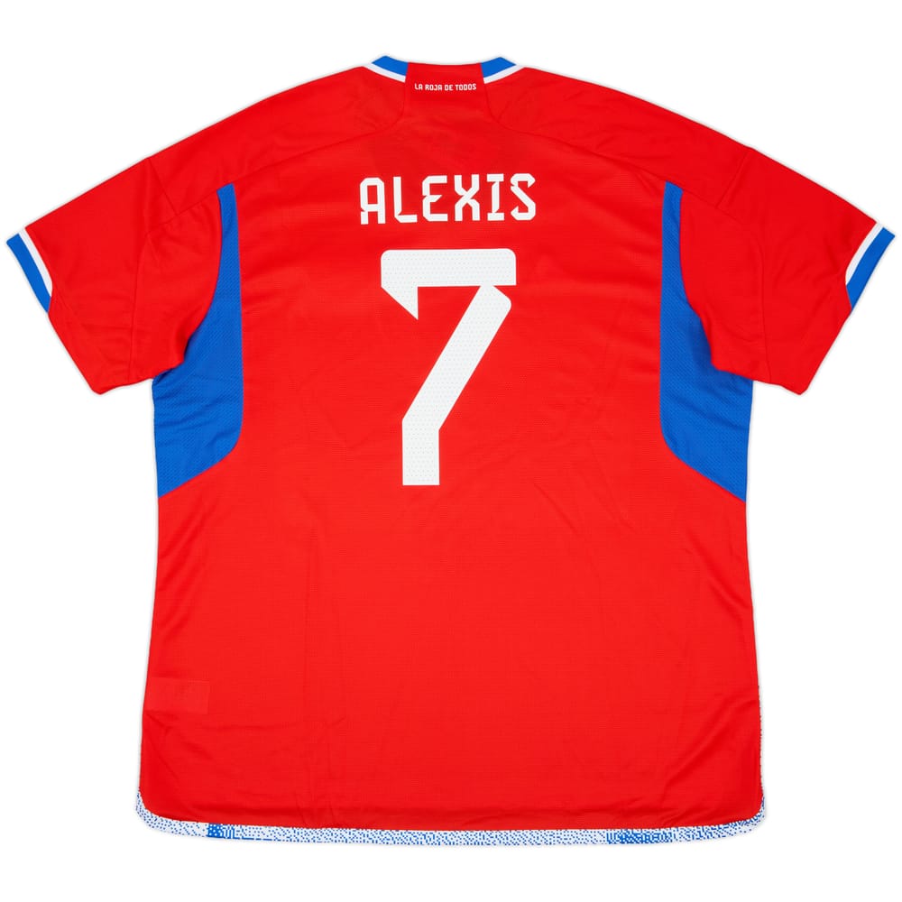 2022-23 Chile Home Shirt Alexis #7 (XXL)