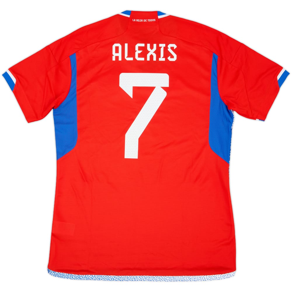 2022-23 Chile Home Shirt Alexis #7 (L)