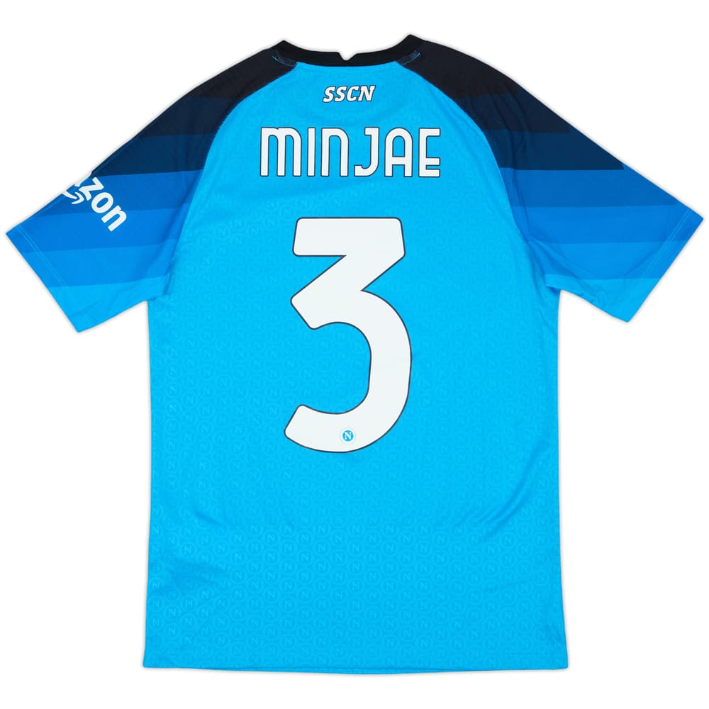 2022-23 Napoli Authentic Home Shirt Min Jae #3 (S)