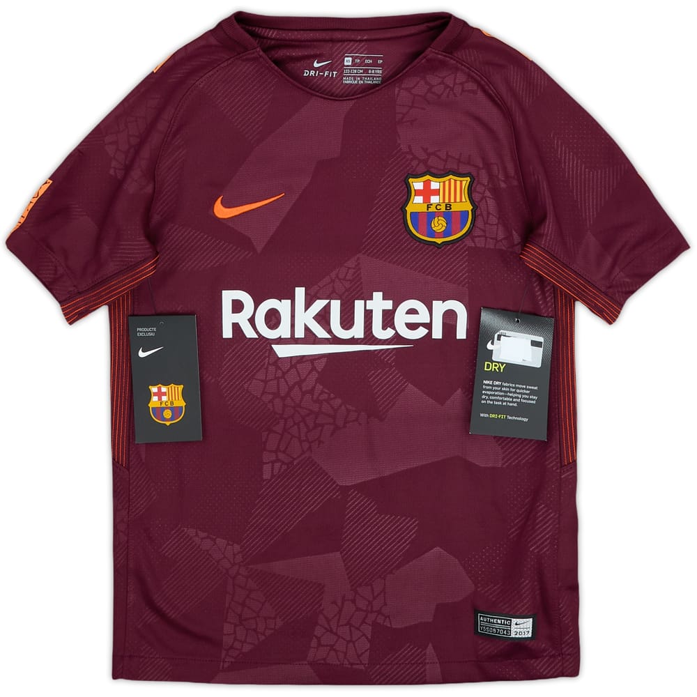 2017-18 Barcelona Third Shirt (7-8 Years)