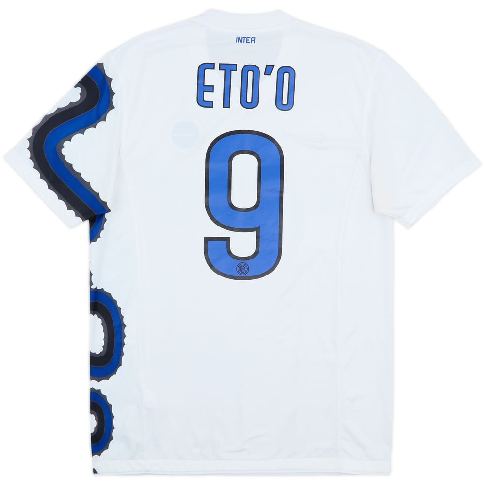 2010-11 Inter Milan Away Shirt Eto'o #9 - 6/10 - (M)