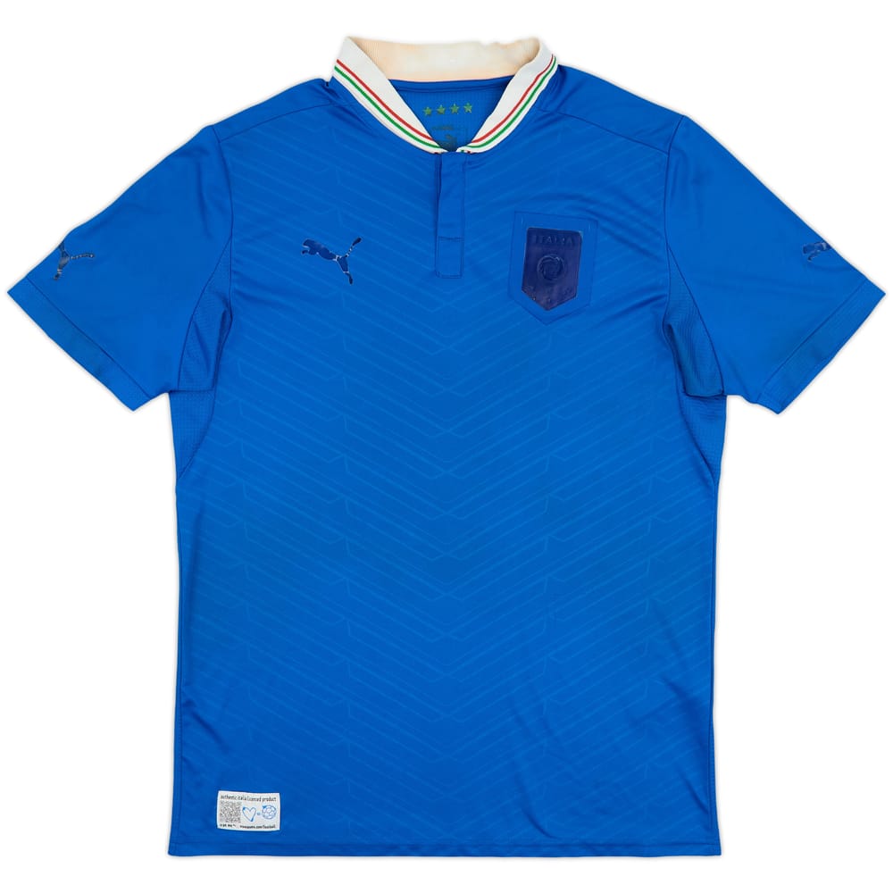 2012-13 Italy Home Shirt - 3/10 - (M)