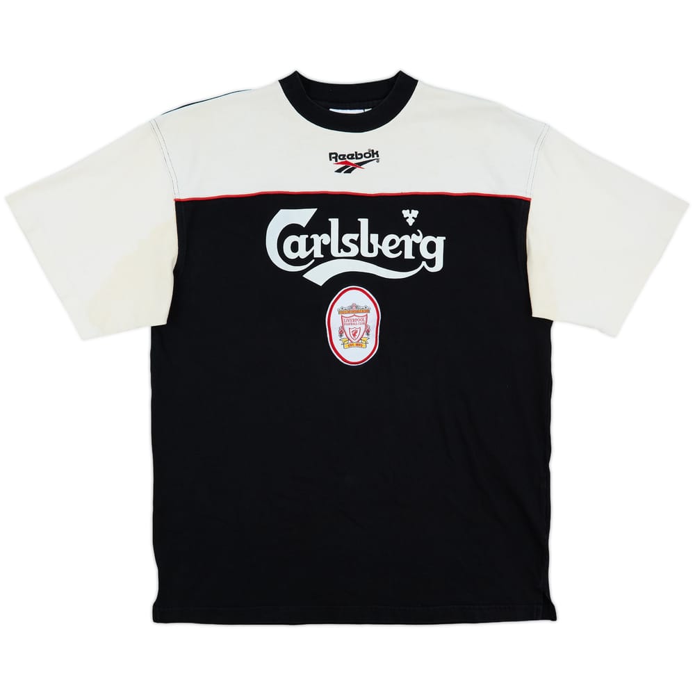 1996-97 Liverpool Reebok Cotton Tee - 8/10 - (XL)