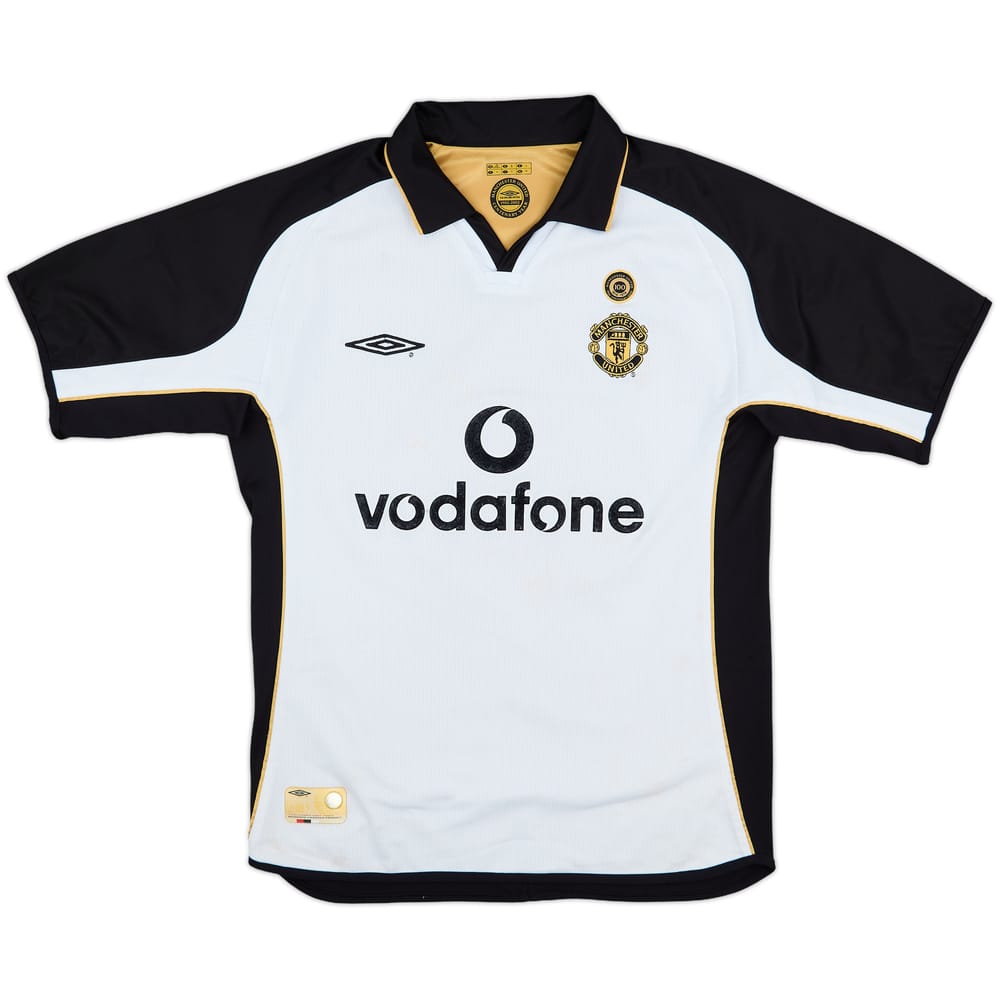 2001-02 Manchester United Centenary Away/Third Shirt - 5/10 - (M)