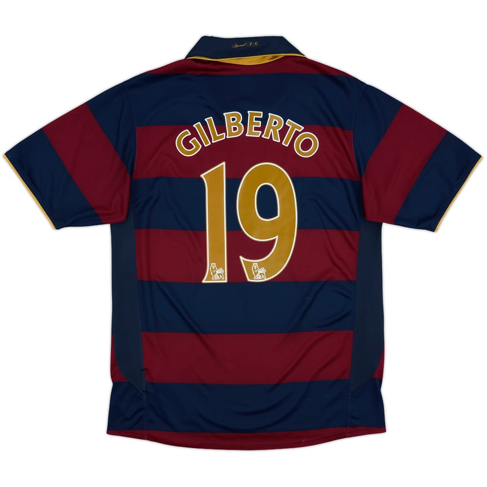 2007-08 Arsenal Third Shirt Gilberto #19 - 6/10 - (M)
