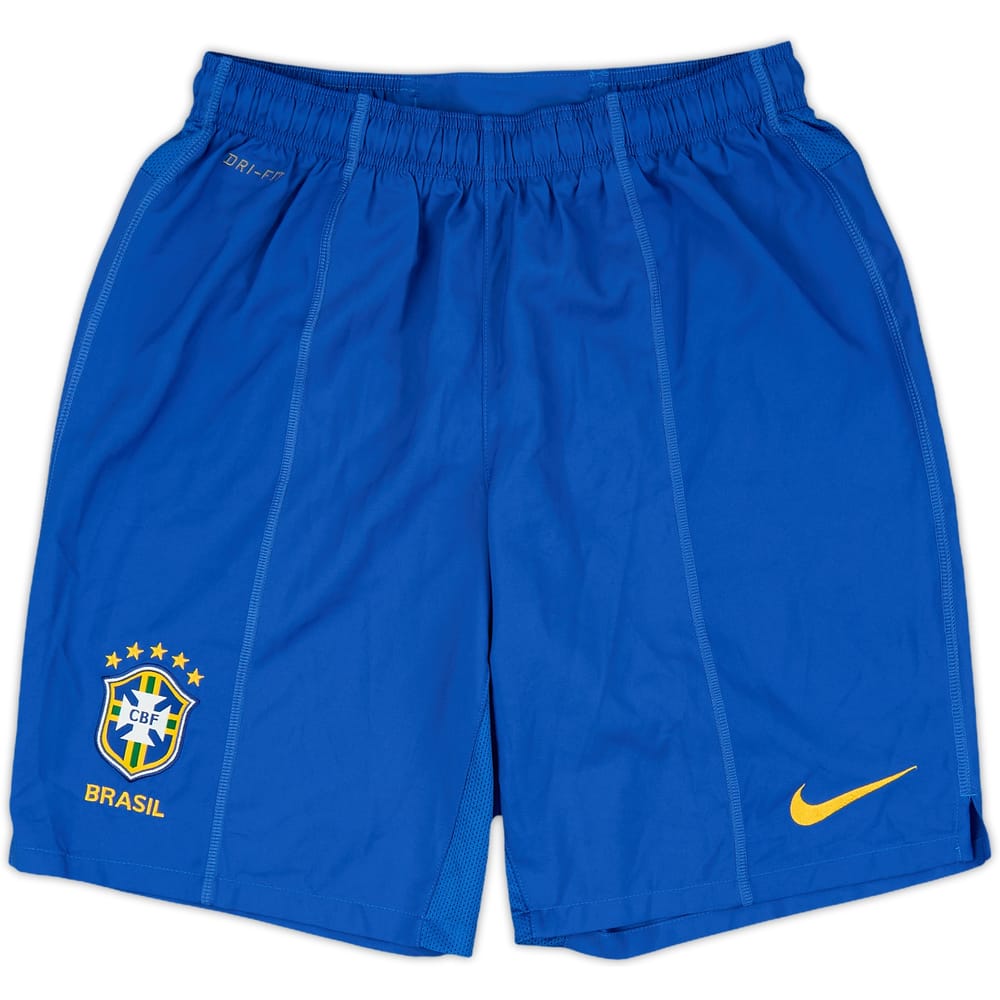 2011-12 Brazil Alternate Home Shorts - 10/10 - (M)