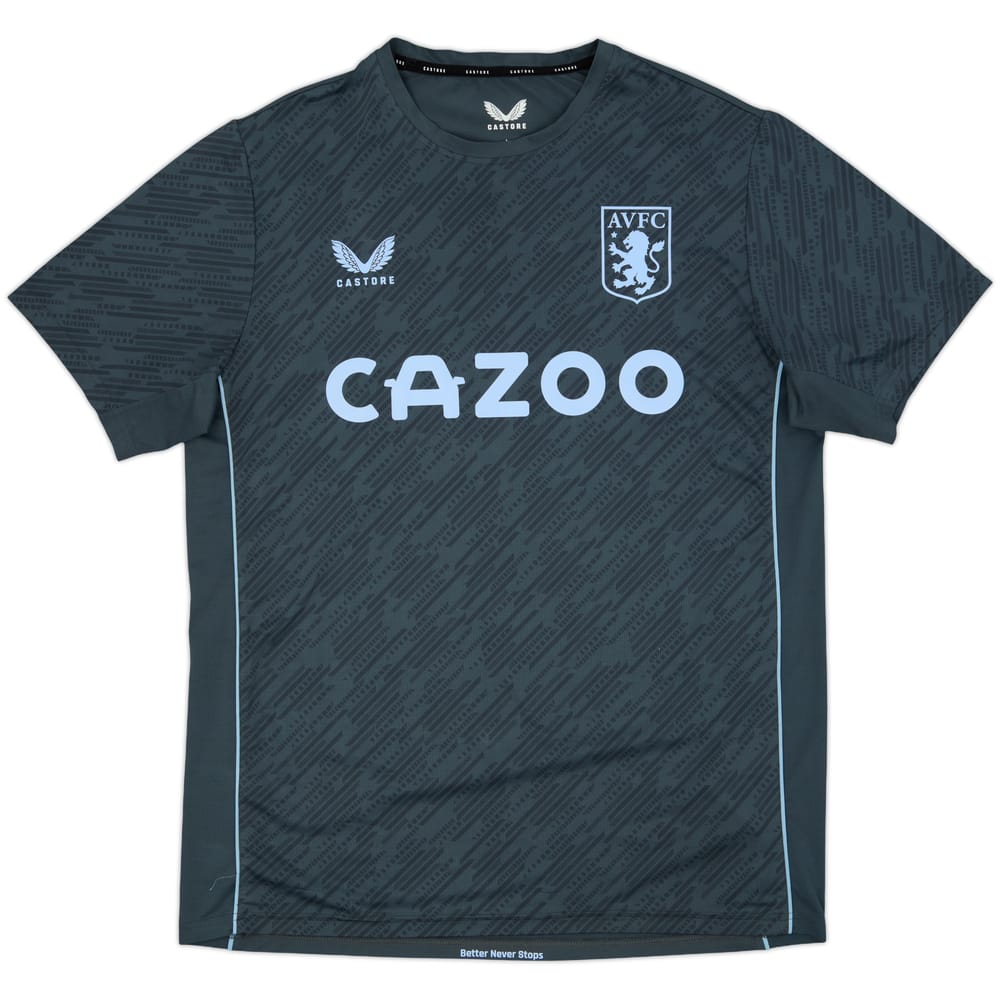 2022-23 Aston Villa Castore Training Shirt - 10/10 - (L)