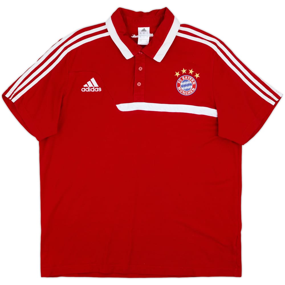 2013-14 Bayern Munich adidas Polo Shirt - 9/10 - (XXL)