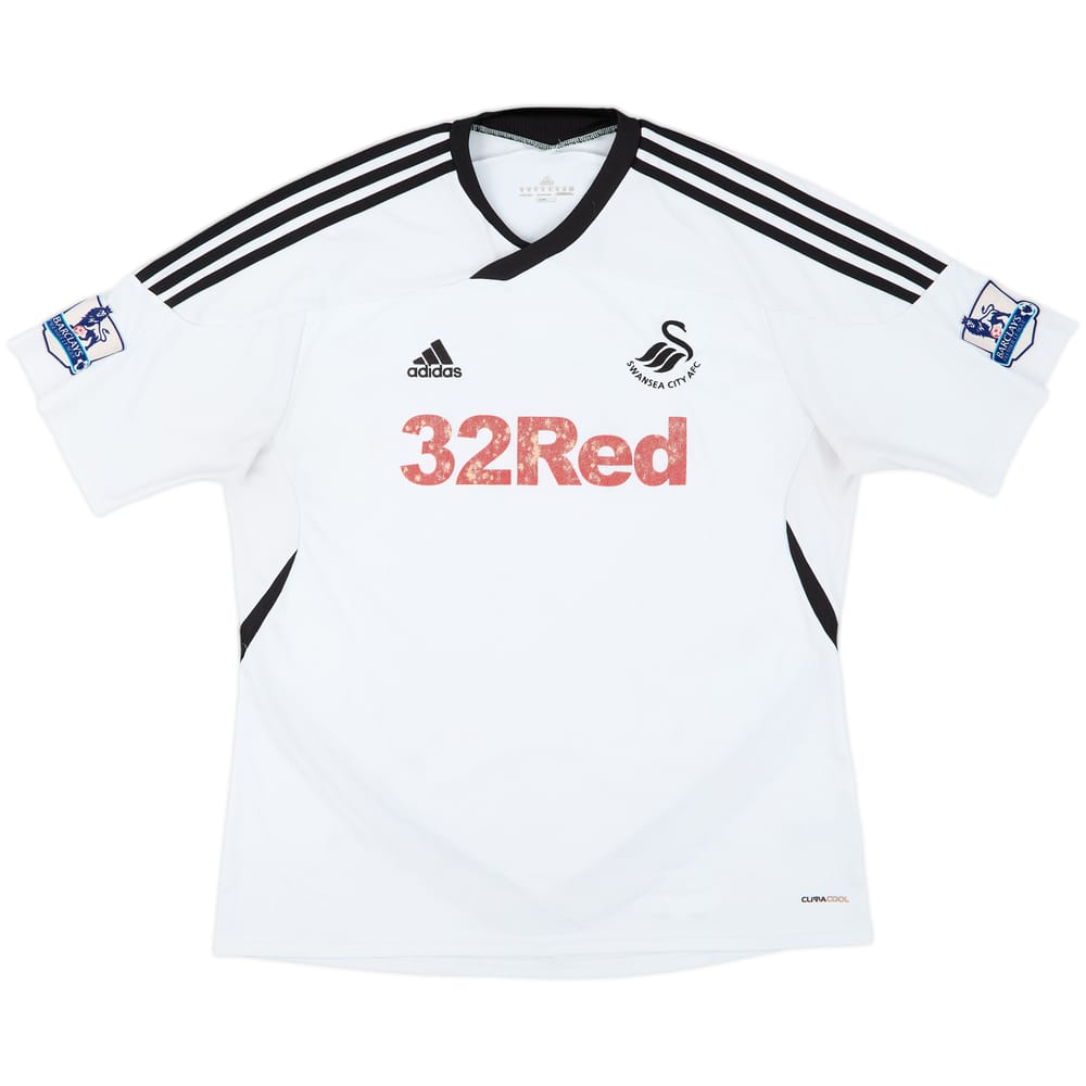 2011-12 Swansea Home Shirt - 4/10 - (XL)