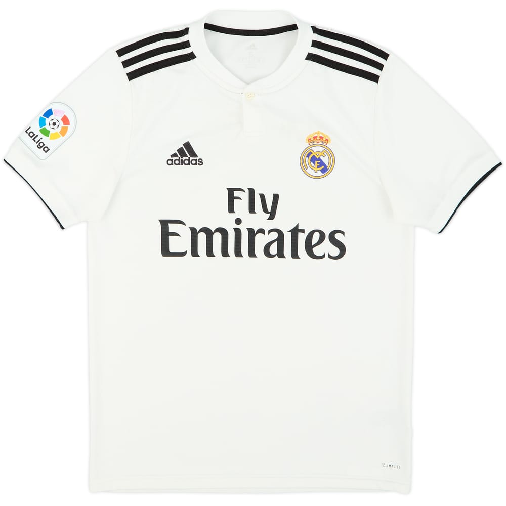 2018-19 Real Madrid Home Shirt - 6/10 - (S)